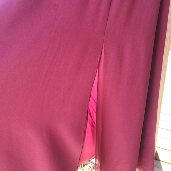 Floor length bridesmaid gown - Picture 9 of 10